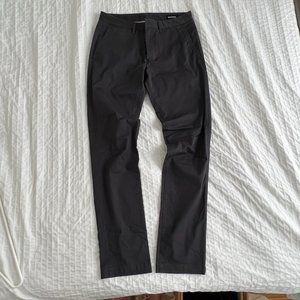 Bonobos Tailored Fit Dress Pants Gray Mens